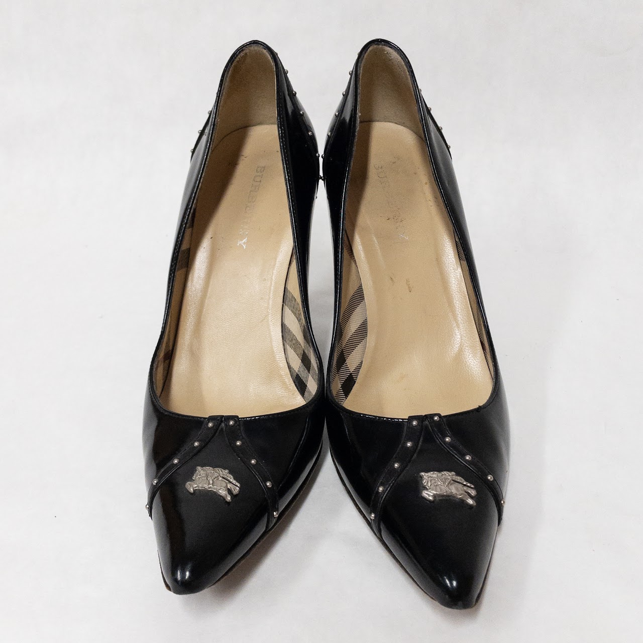 Burberry Patent Leather Pumps