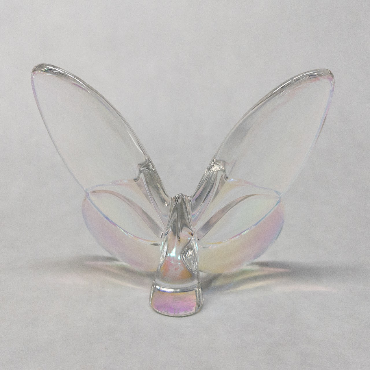 Baccarat Crystal Lucky Butterfly Object