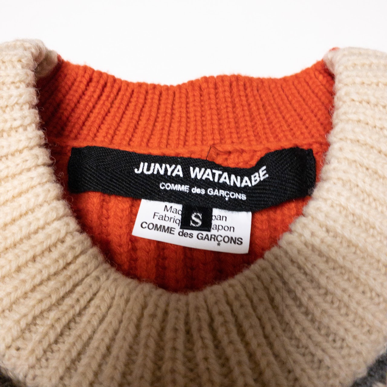 Junya Watanabe X Comme des Garçons Fairisle Sweater Bomber