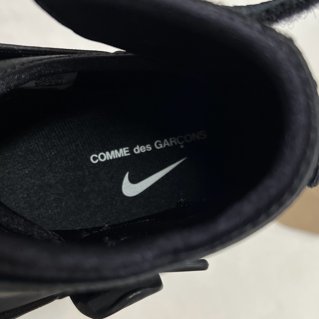 Comme des Garçons X Nike Homme Plus Black High Top Sneakers