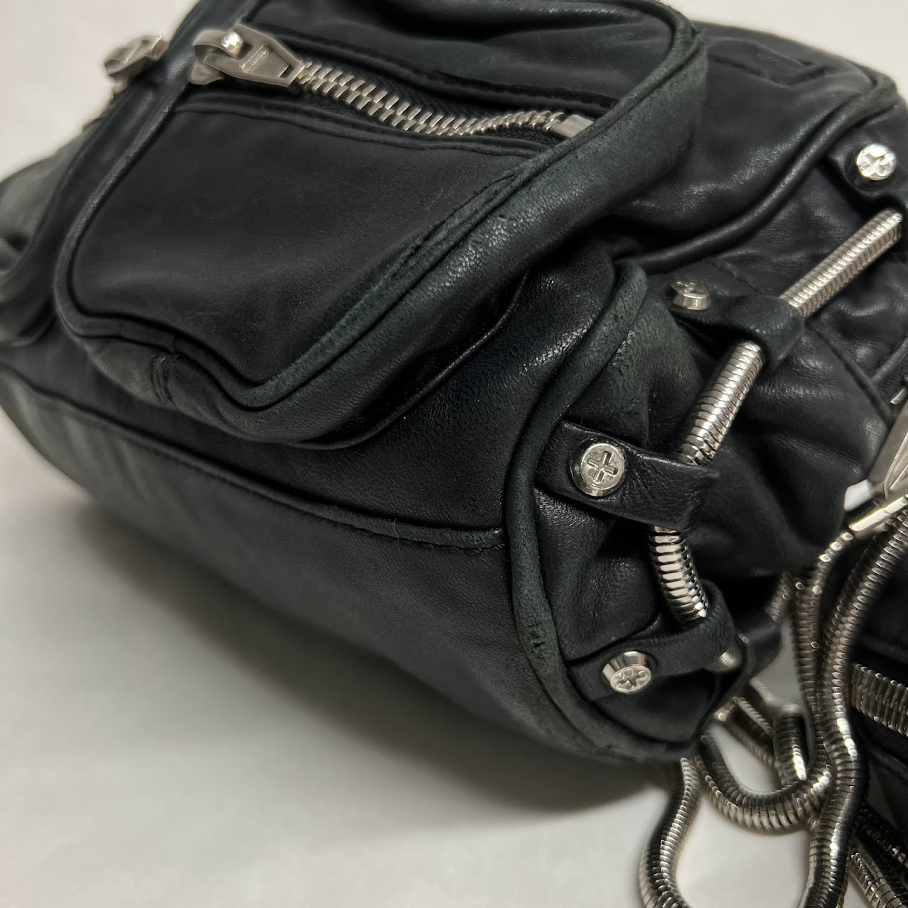 Alexander Wang Black Leather Crossbody Bag