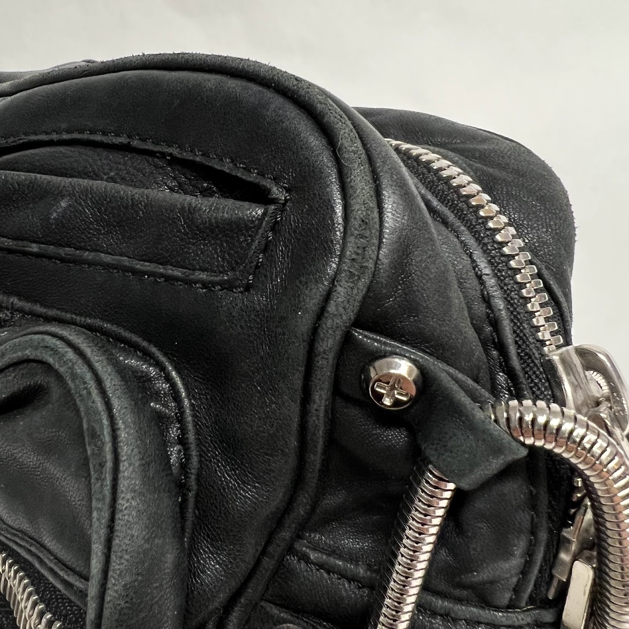 Alexander Wang Black Leather Crossbody Bag