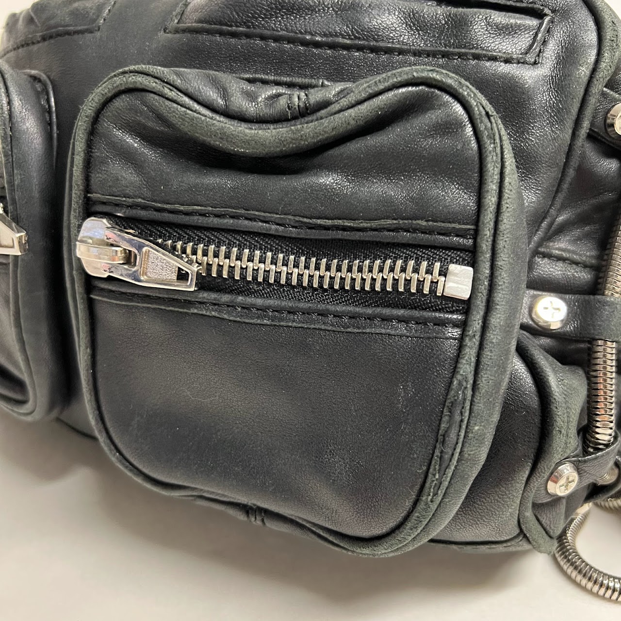 Alexander Wang Black Leather Crossbody Bag