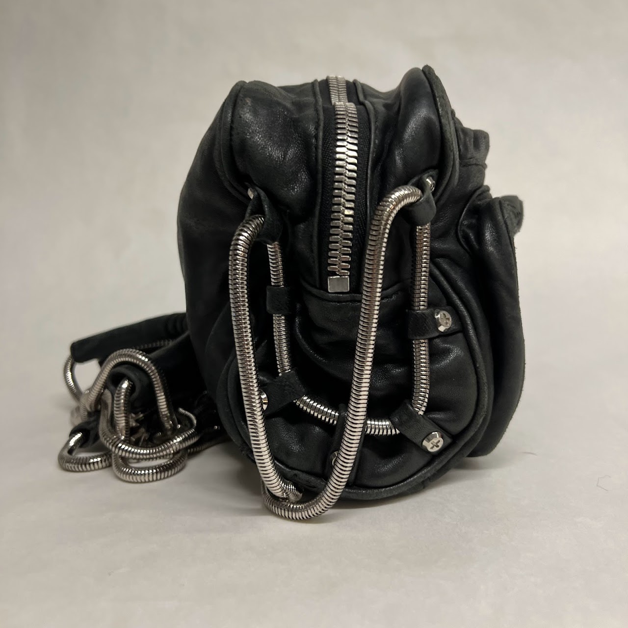 Alexander Wang Black Leather Crossbody Bag