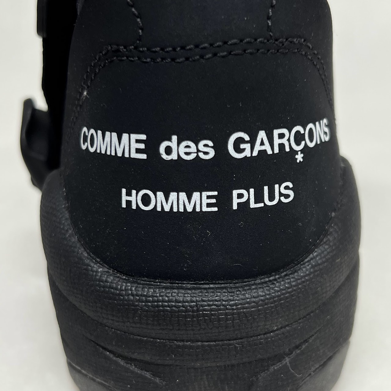 Comme des Garçons X Nike Homme Plus Black High Top Sneakers