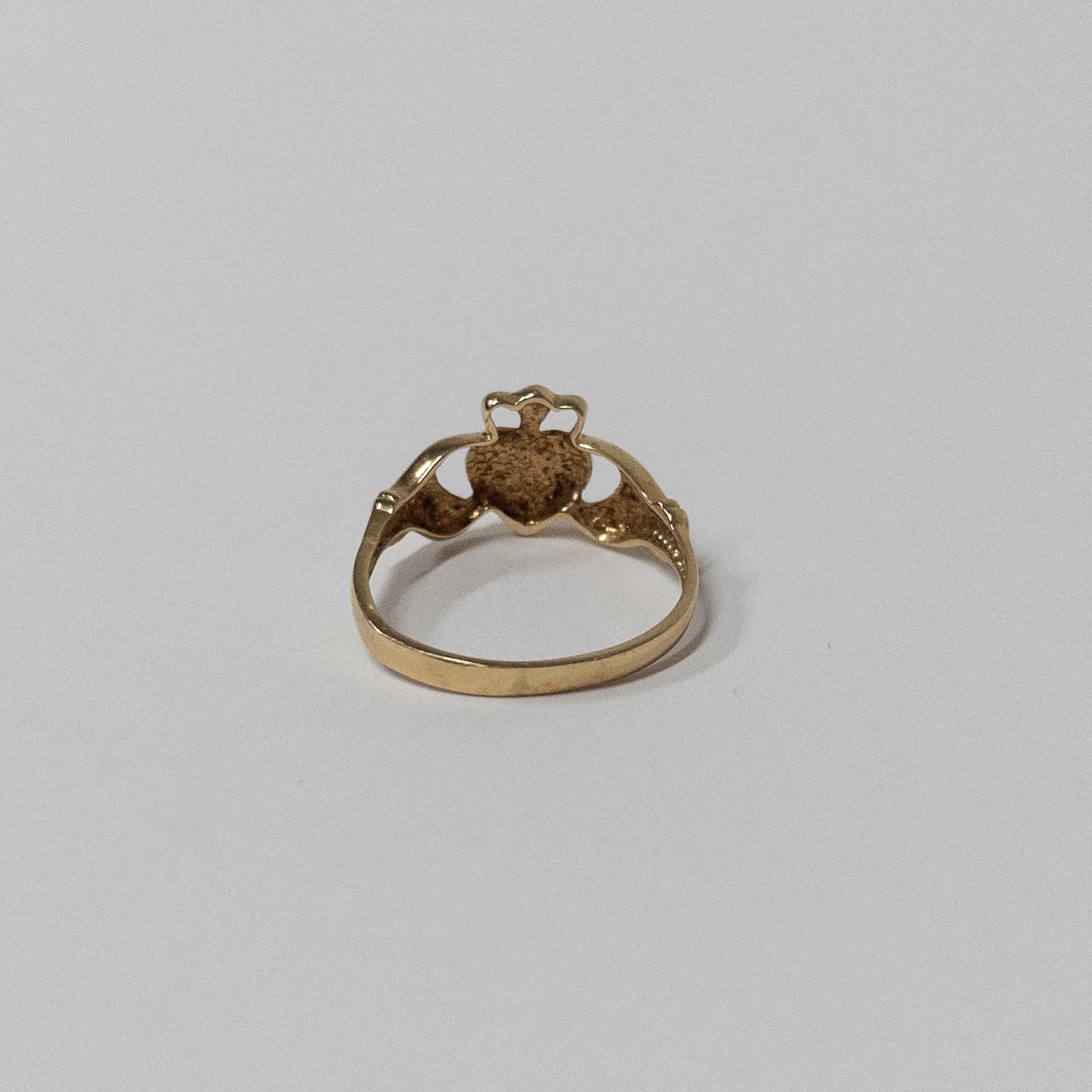 14K Gold Claddagh Ring