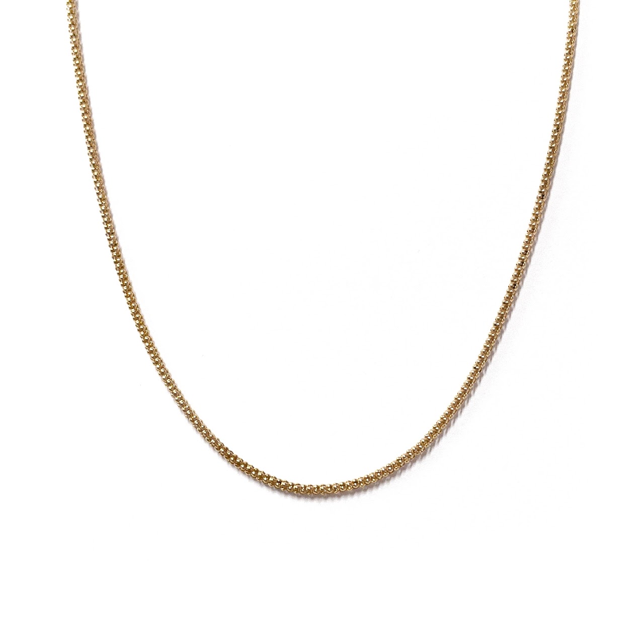 Sterling Silver Vermeil Fancy Link Chain