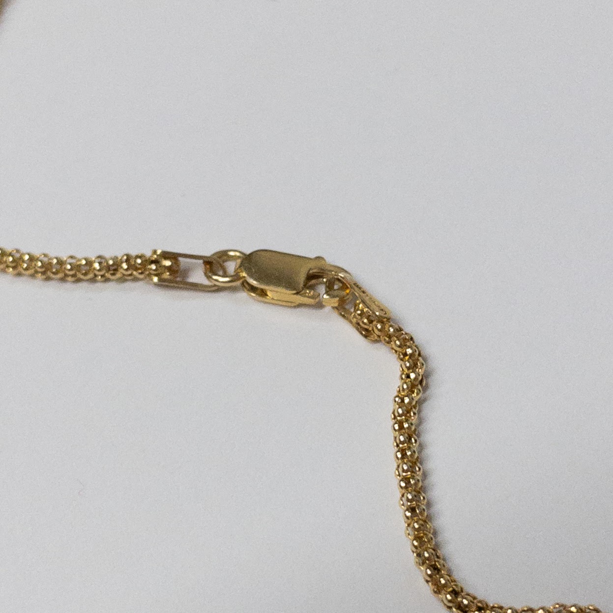 Sterling Silver Vermeil Fancy Link Chain