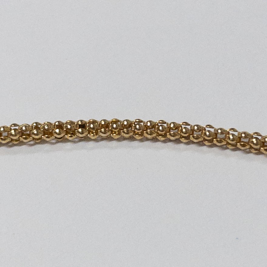 Sterling Silver Vermeil Fancy Link Chain