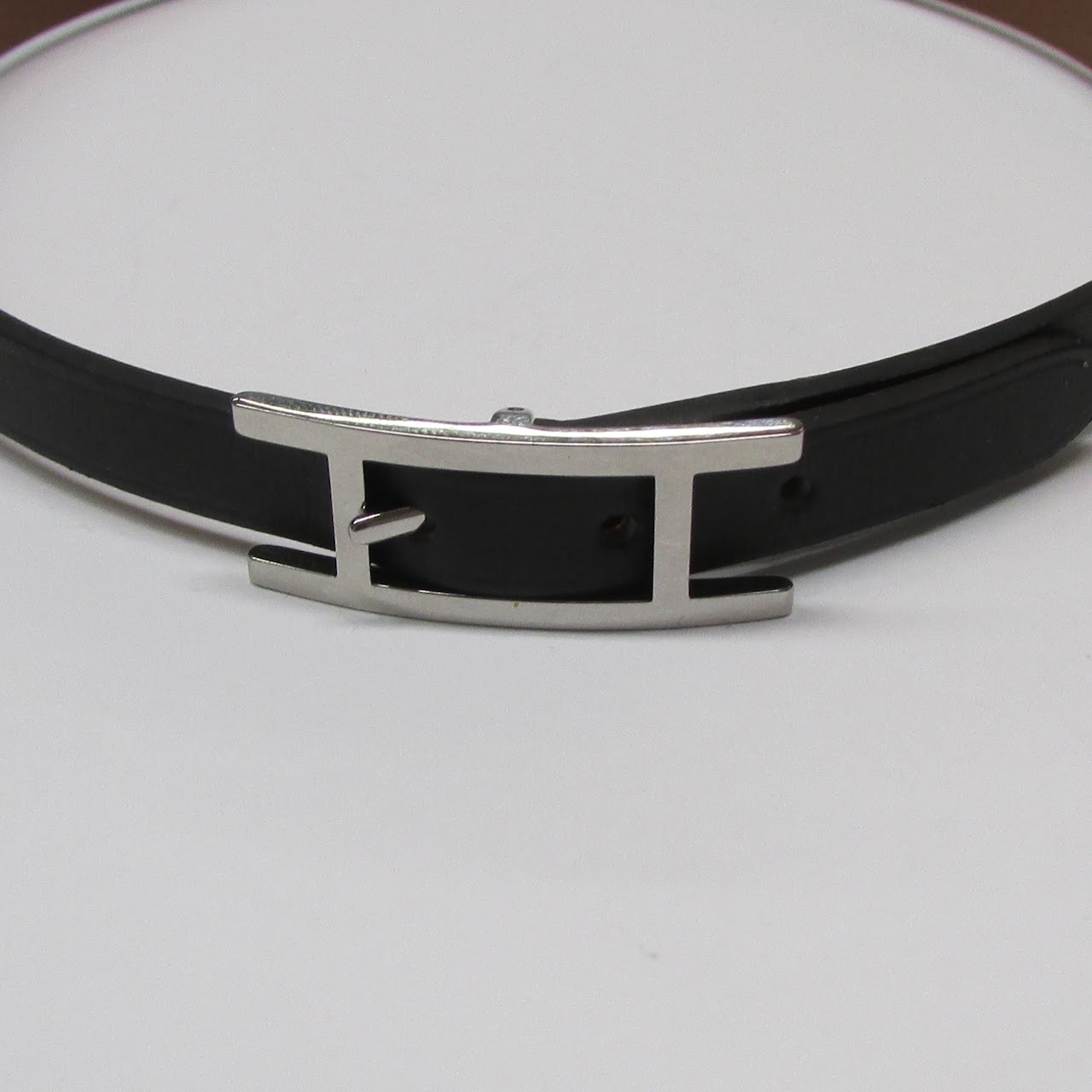 Hermes Leather Wrap Bracelet