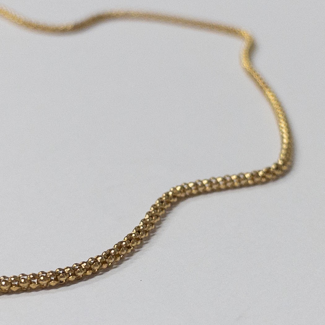 Sterling Silver Vermeil Fancy Link Chain