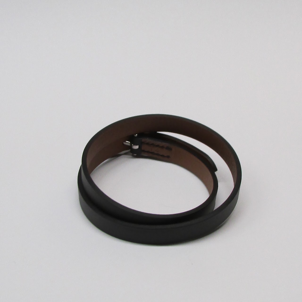 Hermes Leather Wrap Bracelet