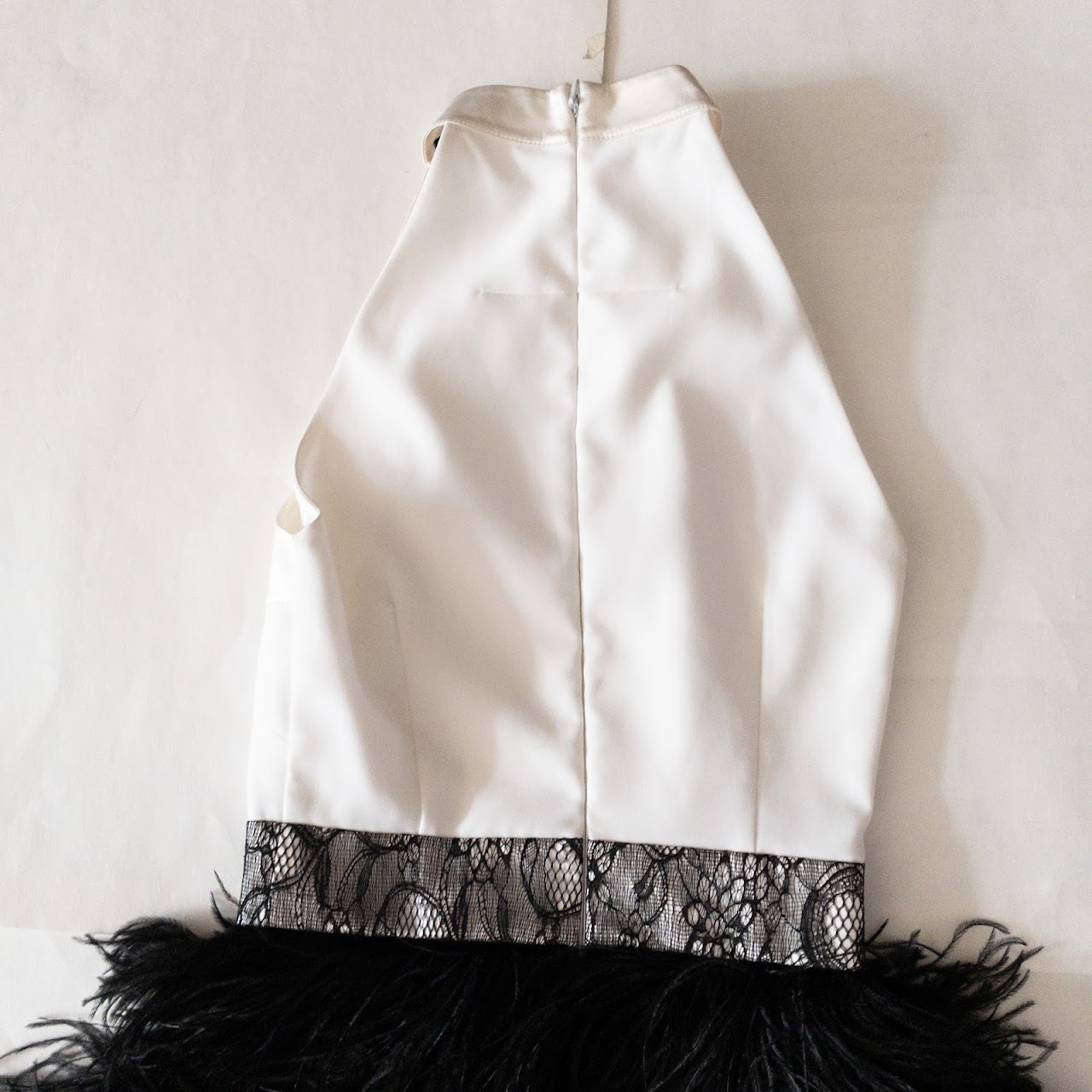 Givenchy Feather White Dress