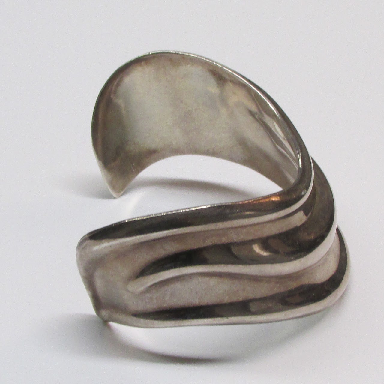 Sterling Silver Wave Cuff Bracelet