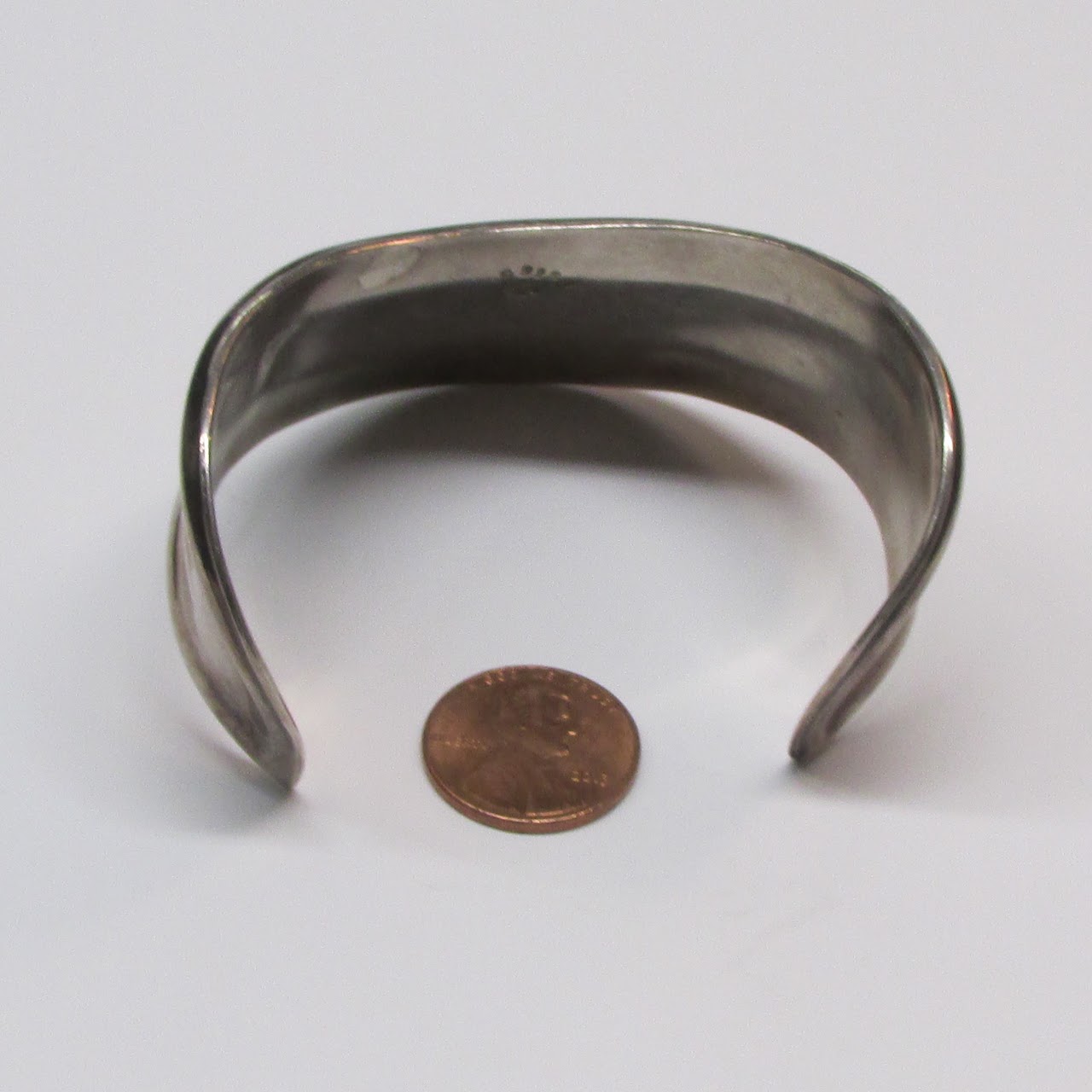 Sterling Silver Wave Cuff Bracelet