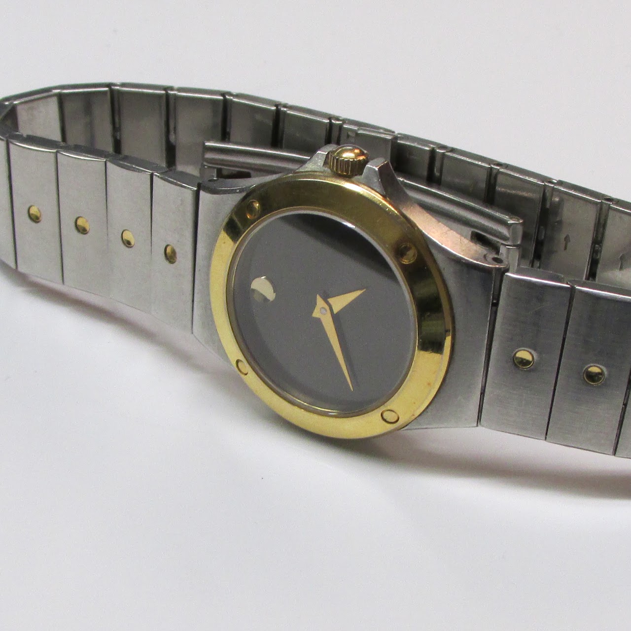 Movado Stainless Two-Tone Museum Dial Wristwatch