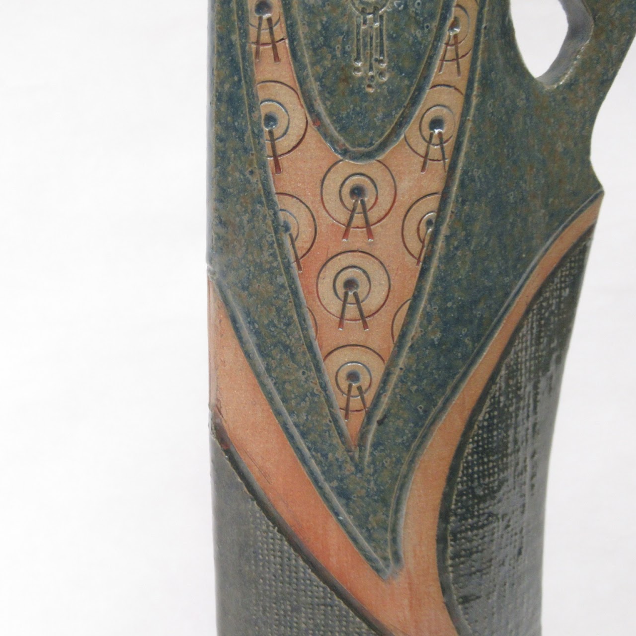 Standing Woman Ceramic Figure