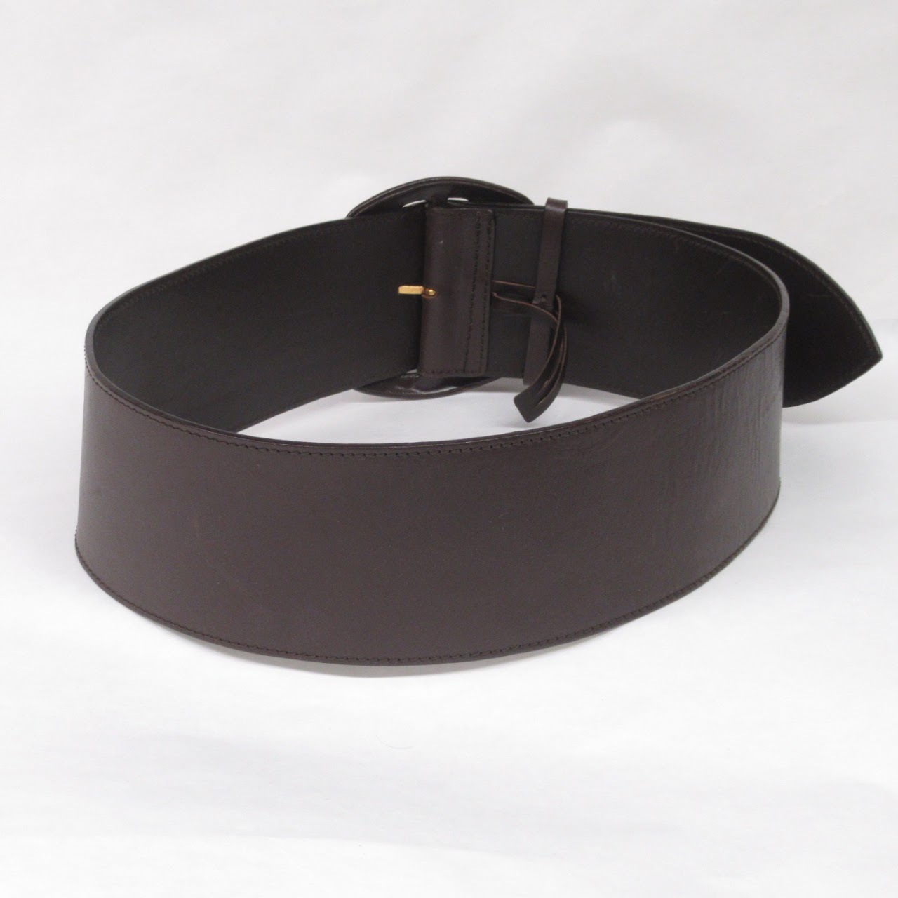 Moschino Wide Leather Belt
