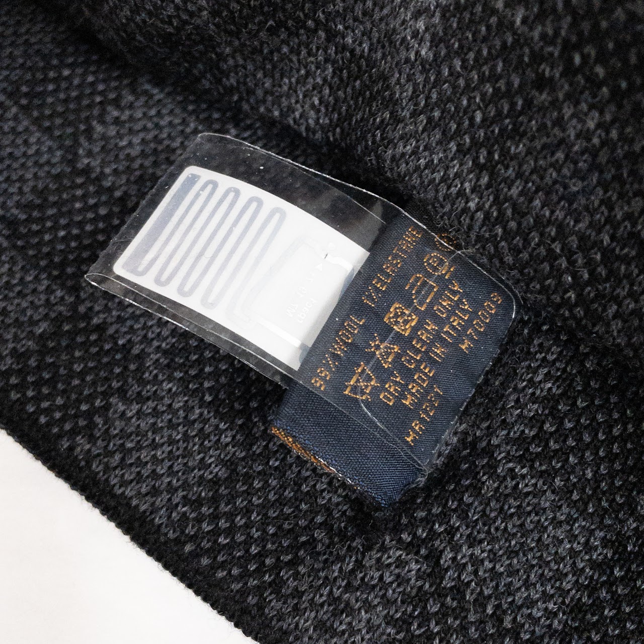 Louis Vuitton - Petit Damier Graphite Wool Cap