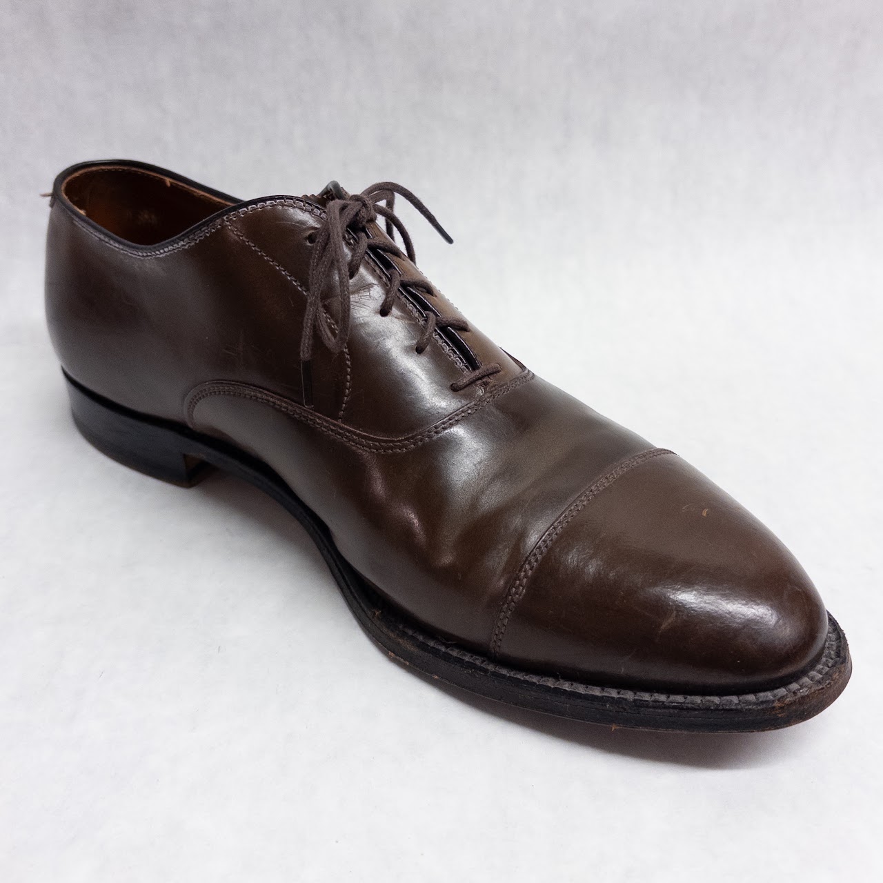 Alden 9073 Cigar Shell Cordovan Cap Toe Oxfords