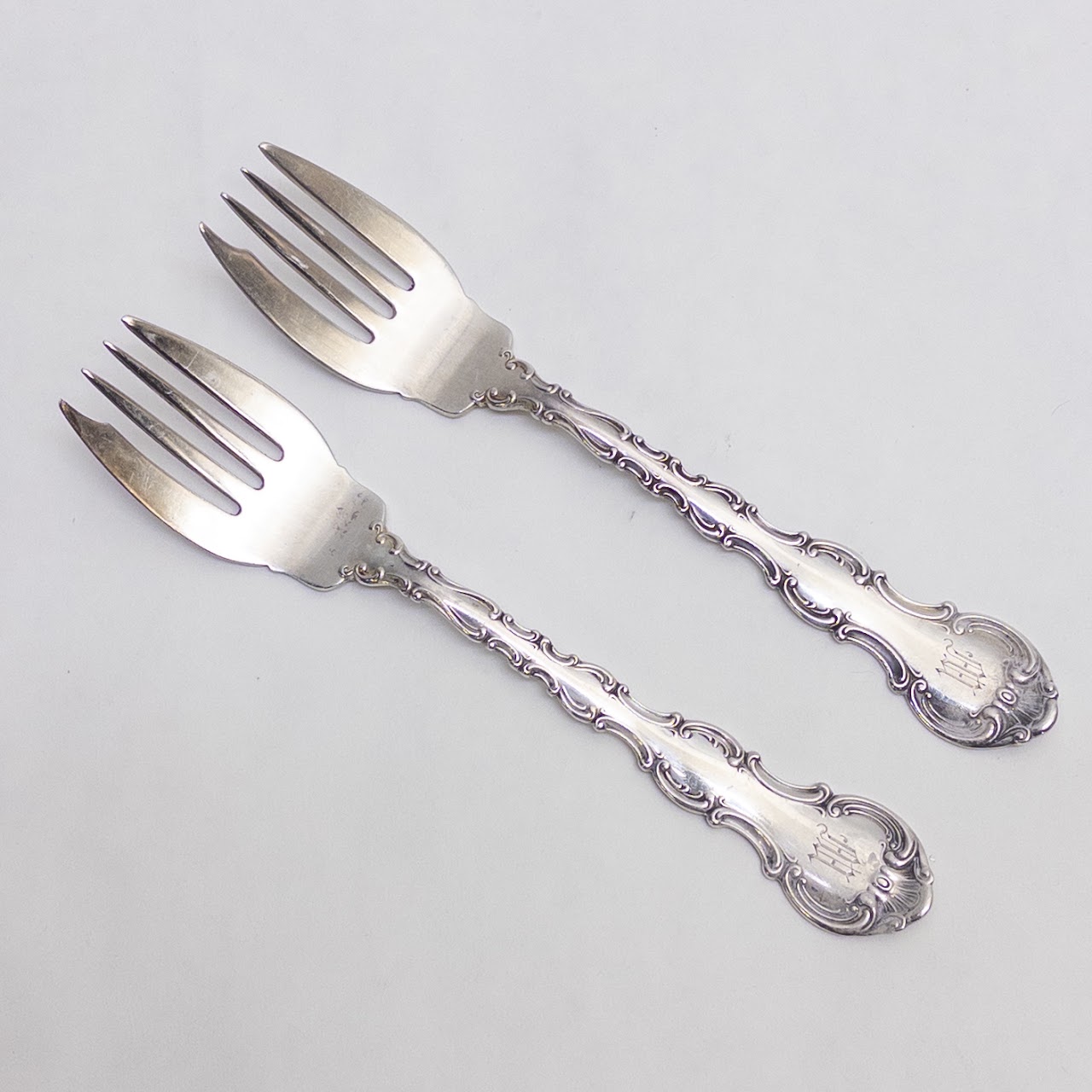 Sterling Silver Two Place Setting Flatware Set