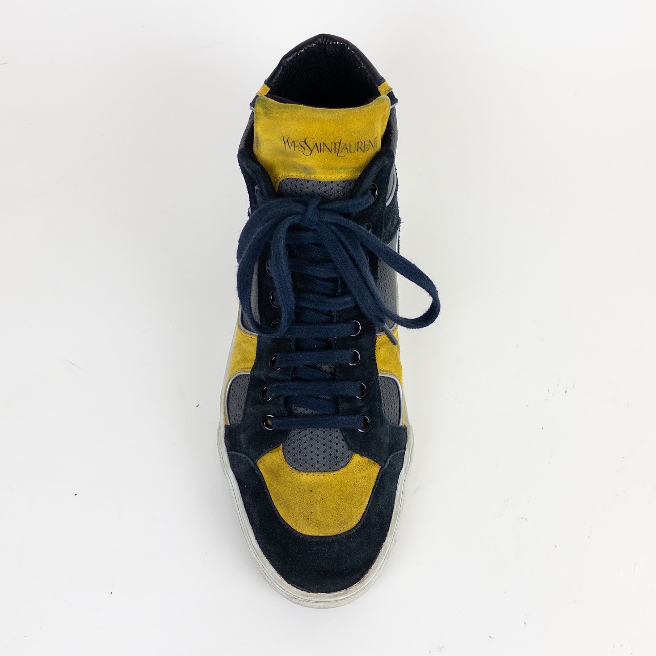 Yves Saint Laurent Suede Court Classic Sneakers