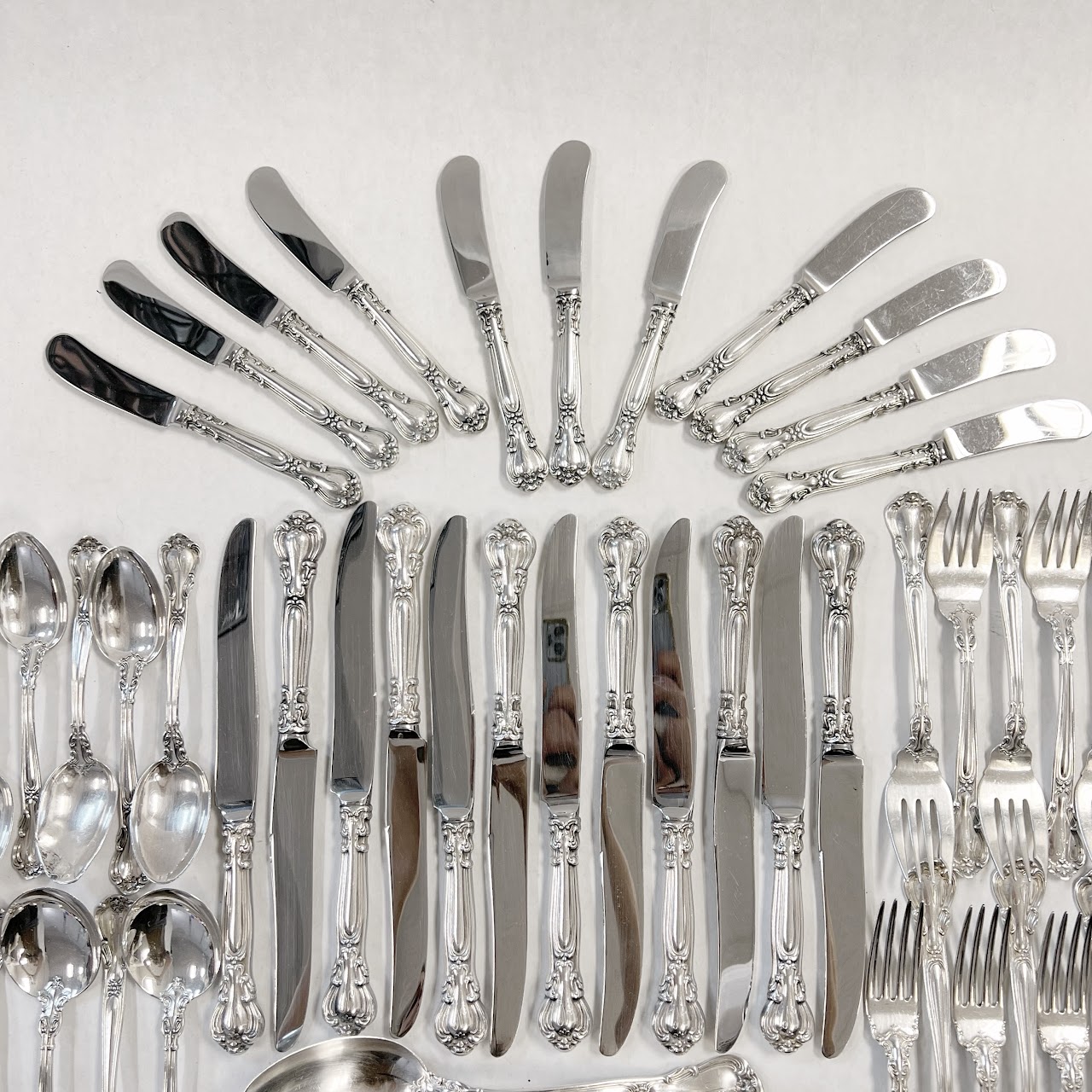 Gorham Sterling Silver Flatware Service for Eleven