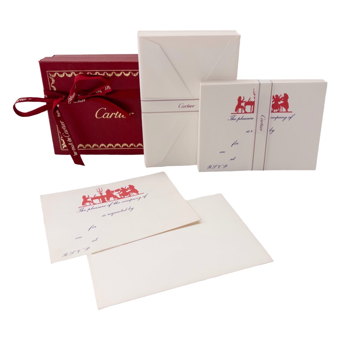 Cartier Twenty-Six RSVP Card & Envelope Set