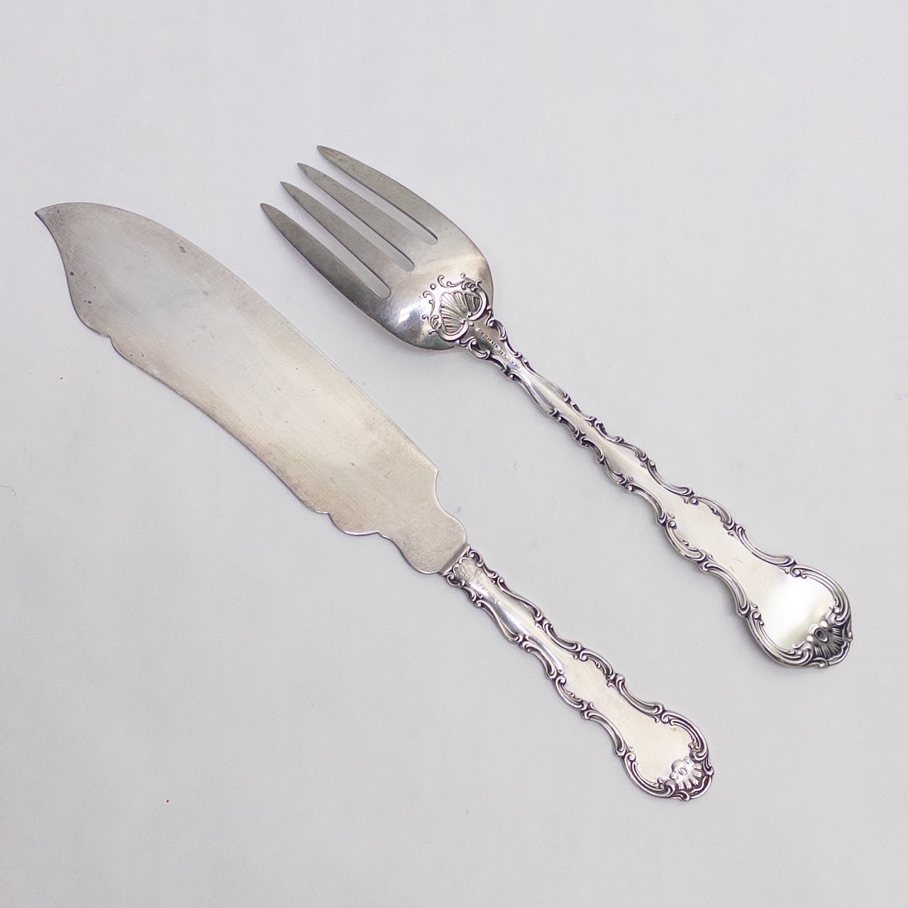 Sterling Silver Two Place Setting Flatware Set