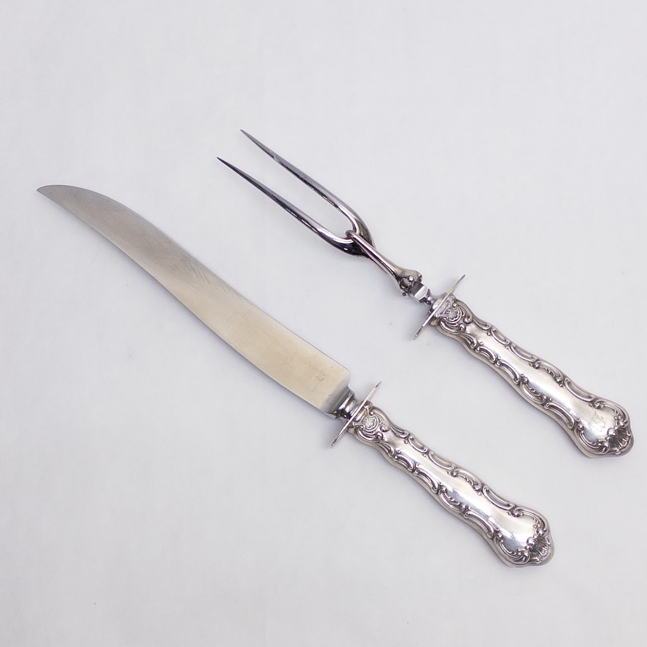 Sterling Silver Two Place Setting Flatware Set