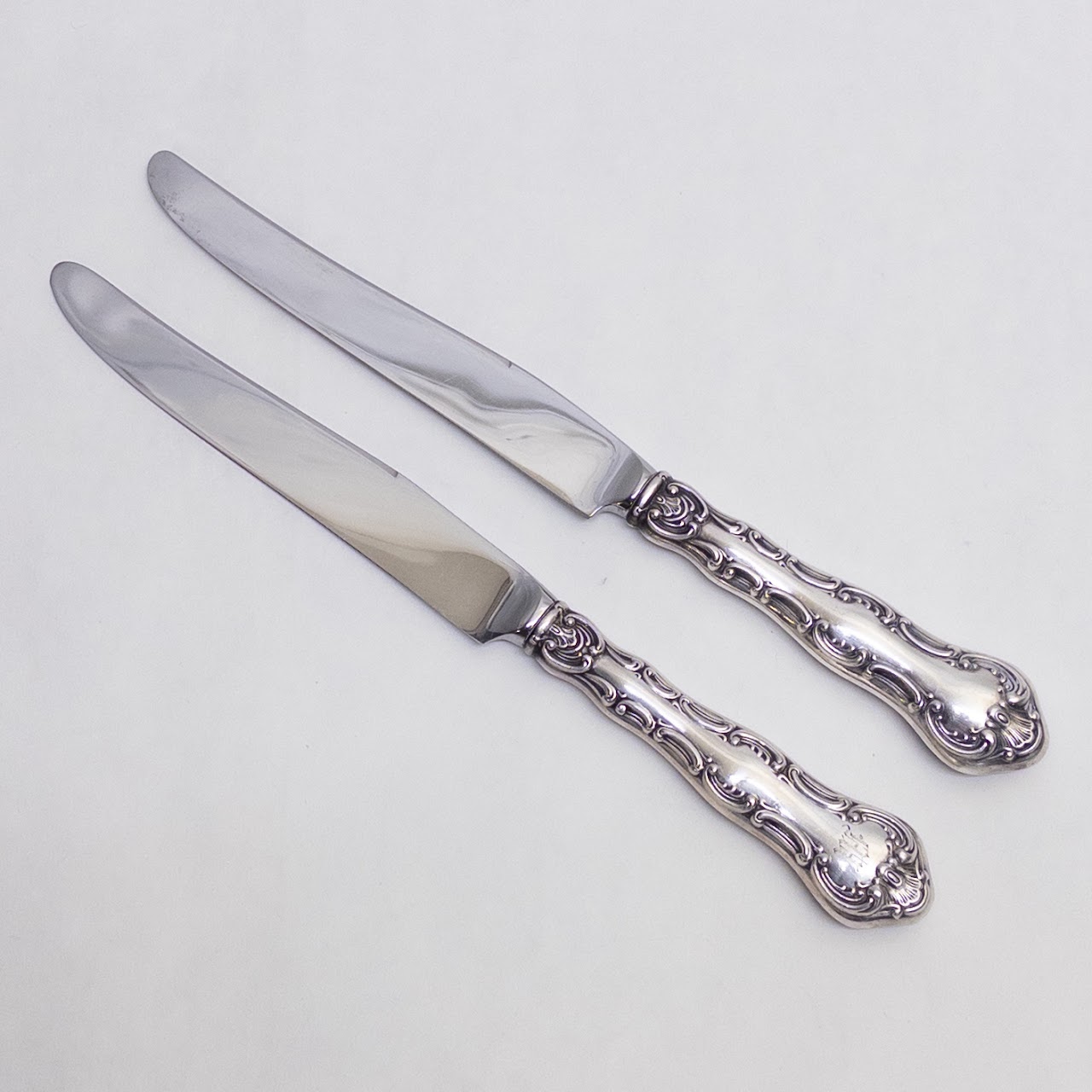 Sterling Silver Two Place Setting Flatware Set