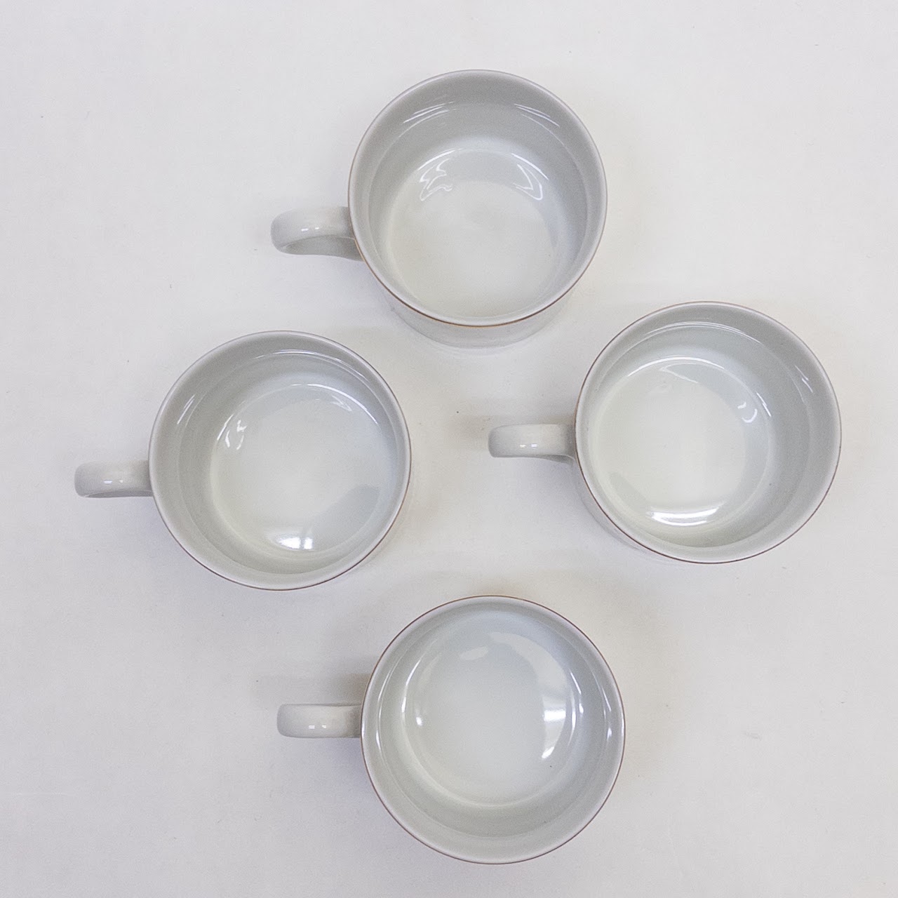 Tiffany & Co. Demitasse Cup & Saucer Set For Four