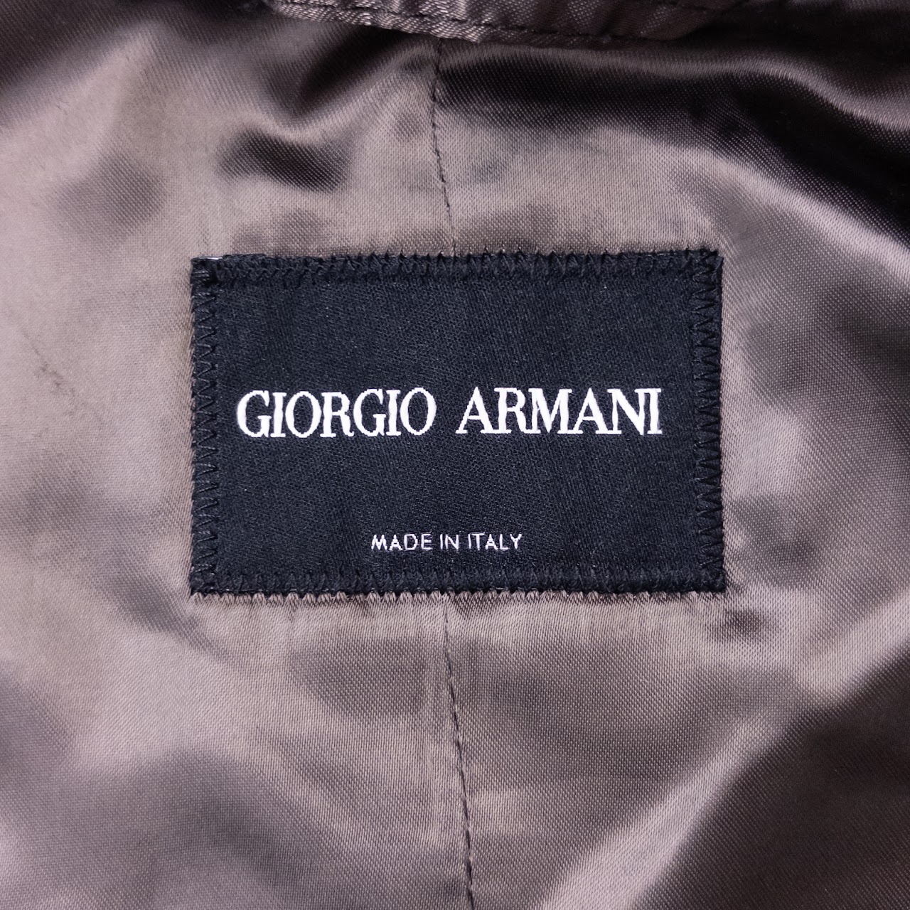 Giorgio Armani Pebble Texture Jacket