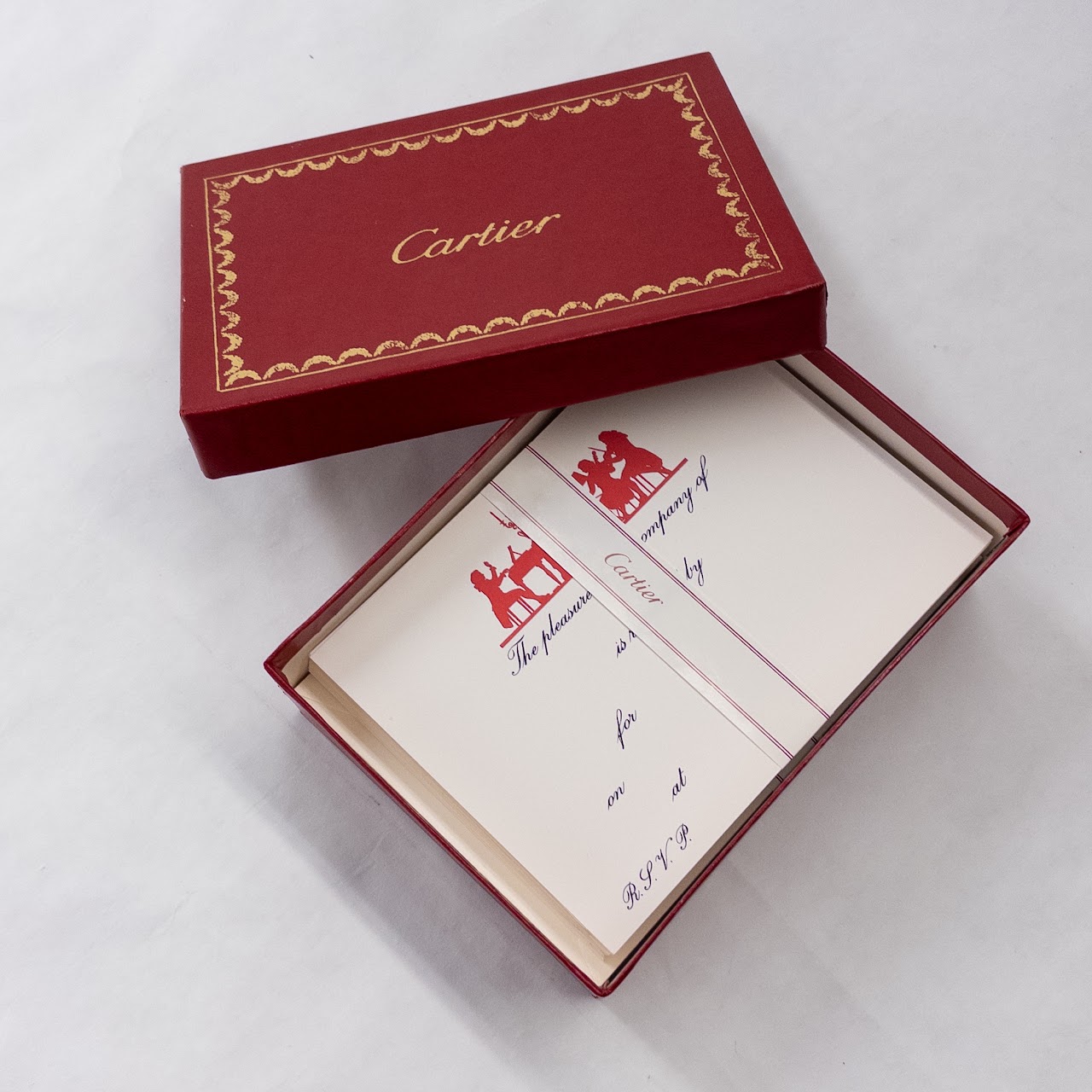 Cartier Twenty-Six RSVP Card & Envelope Set