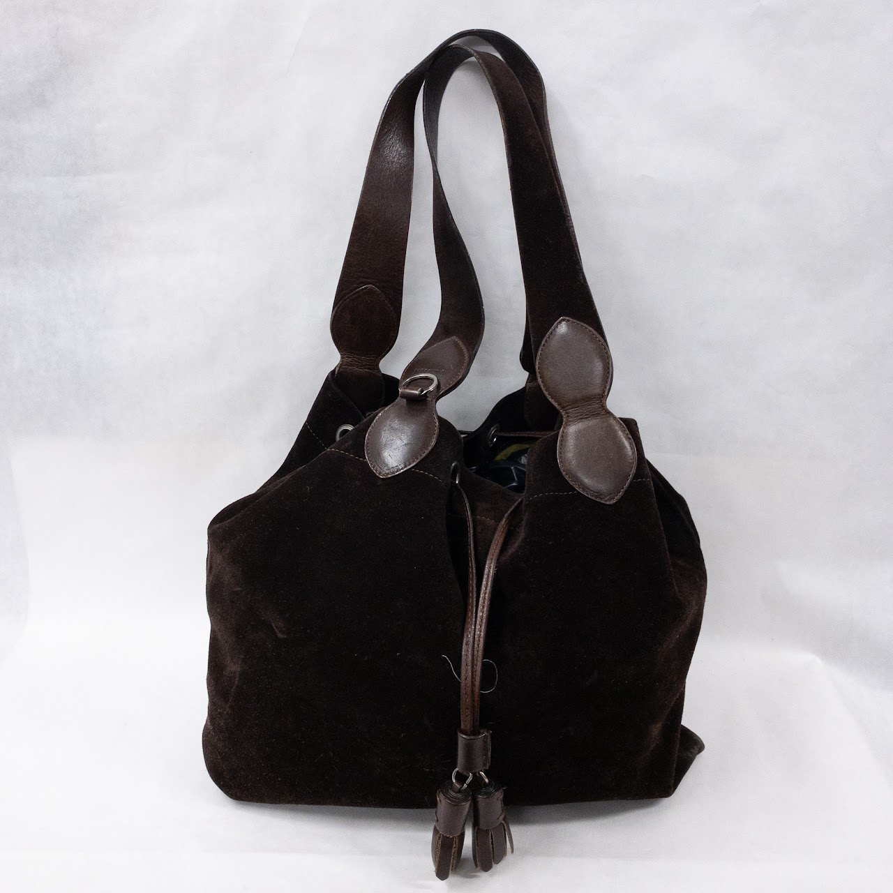 Moschino Suede Boho Style Handbag