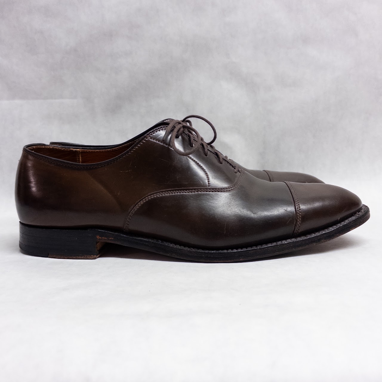 Alden 9073 Cigar Shell Cordovan Cap Toe Oxfords