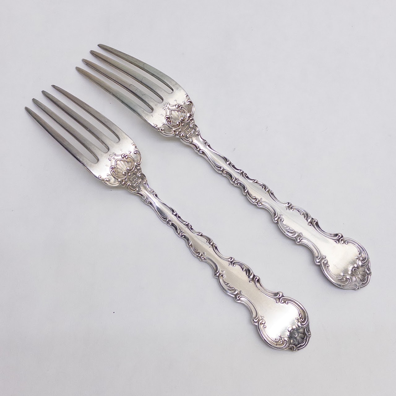 Sterling Silver Two Place Setting Flatware Set