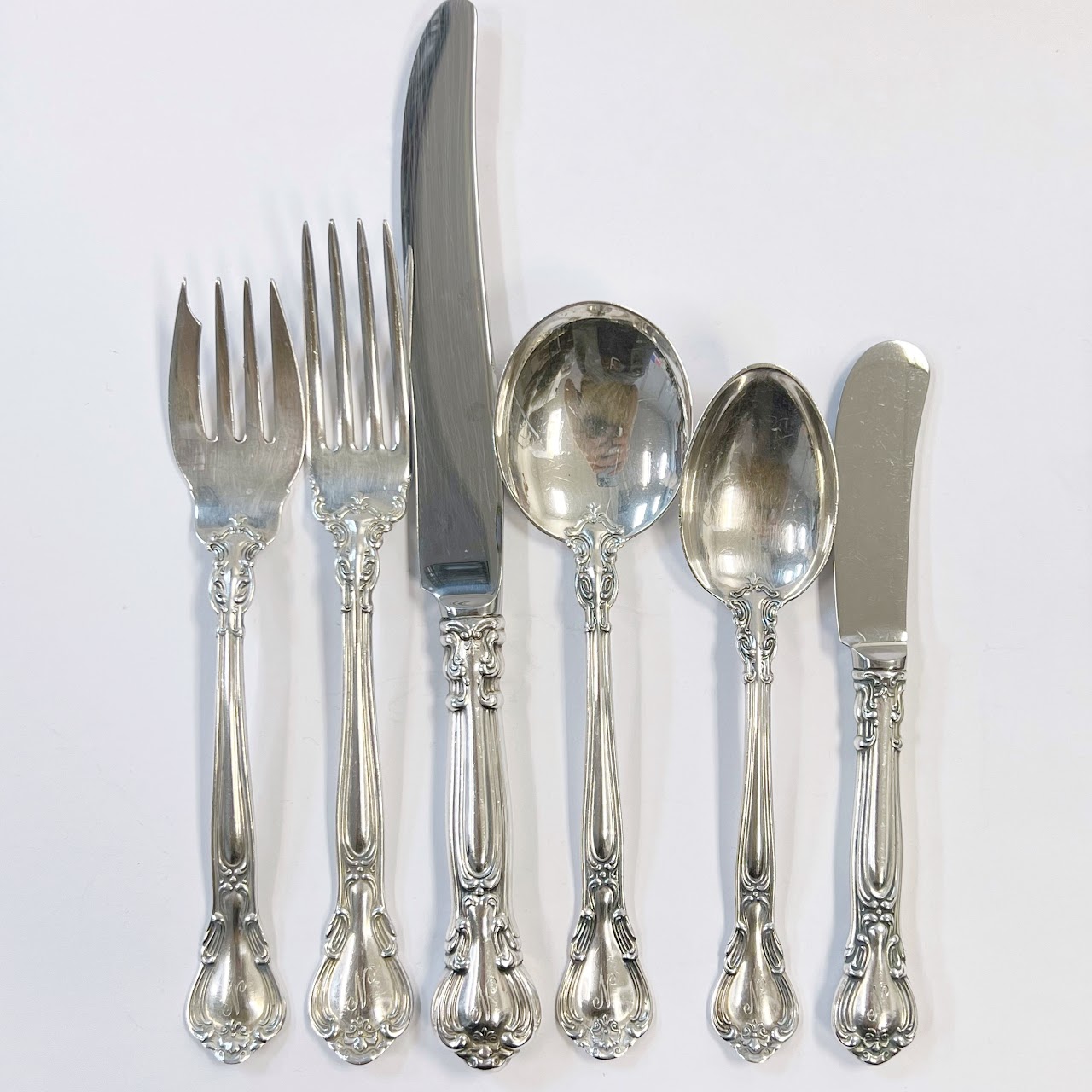 Gorham Sterling Silver Flatware Service for Eleven