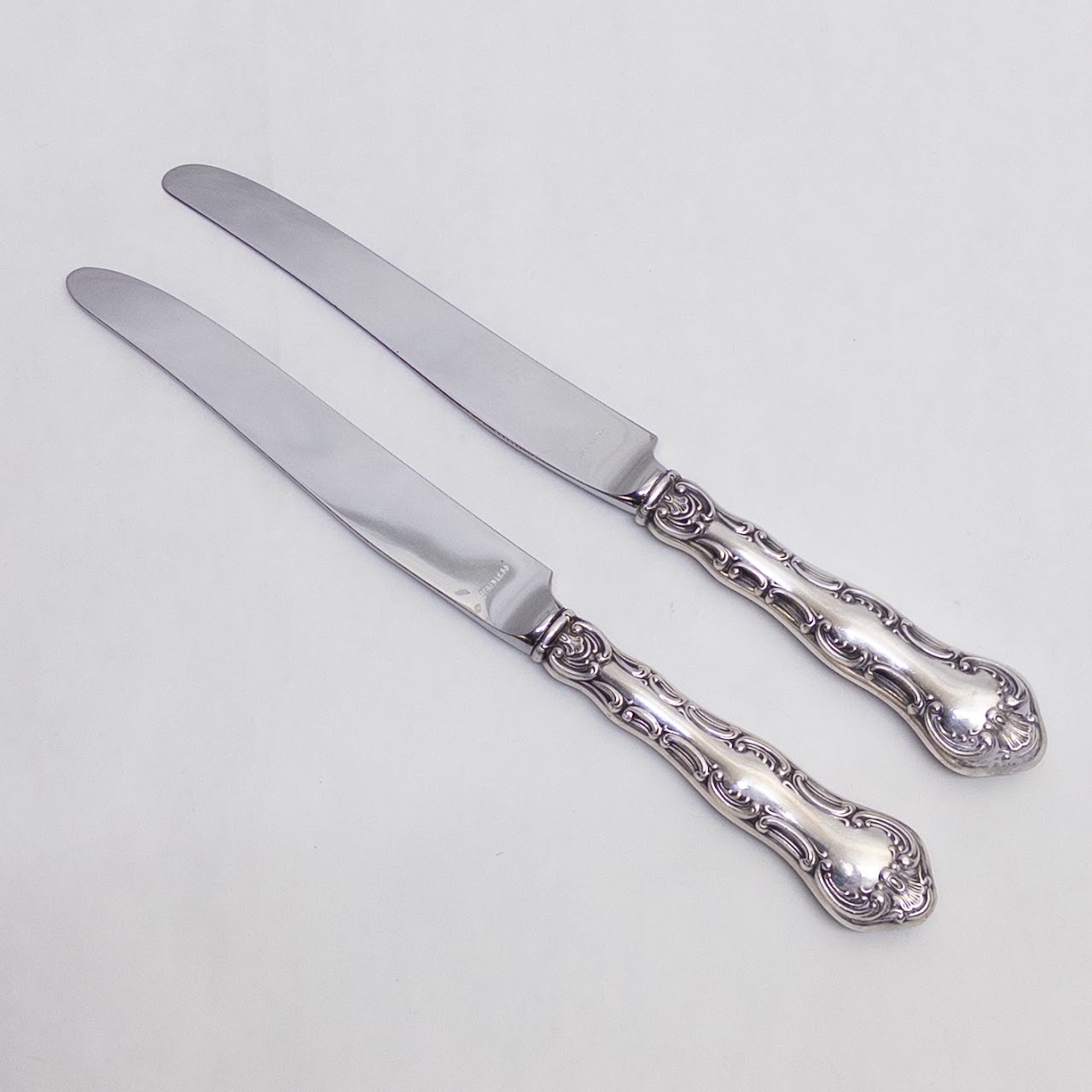 Sterling Silver Two Place Setting Flatware Set