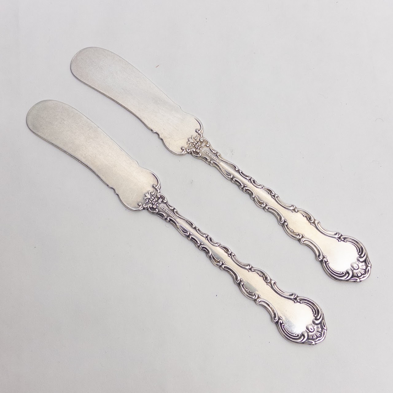 Sterling Silver Two Place Setting Flatware Set