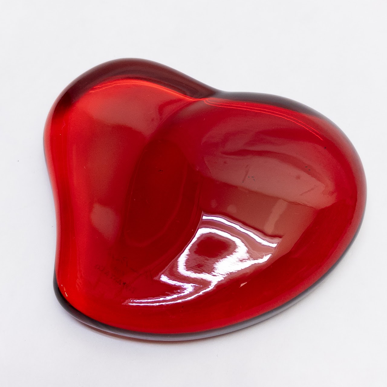 Tiffany & Co. Elsa Peretti Crystal Heart Object