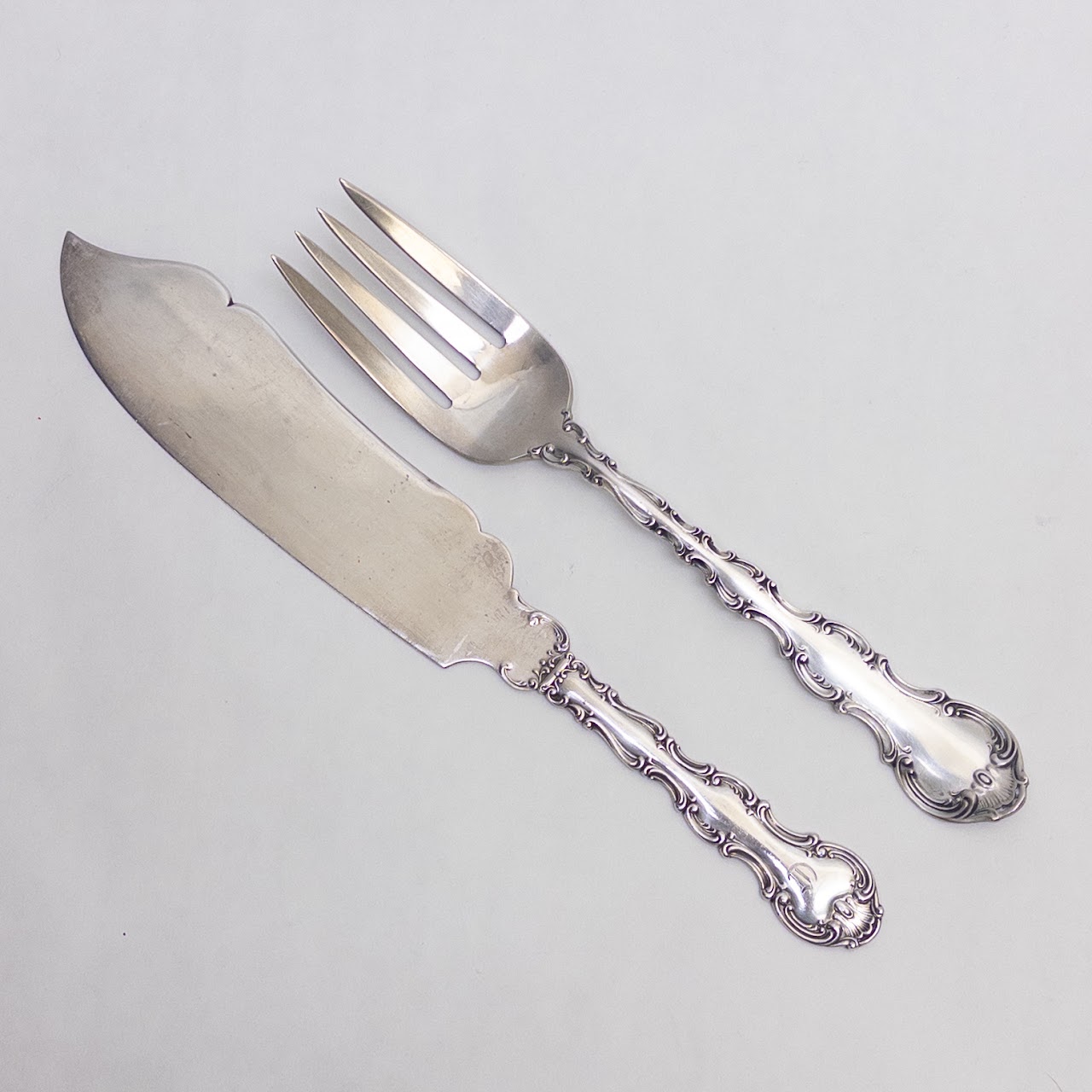 Sterling Silver Two Place Setting Flatware Set