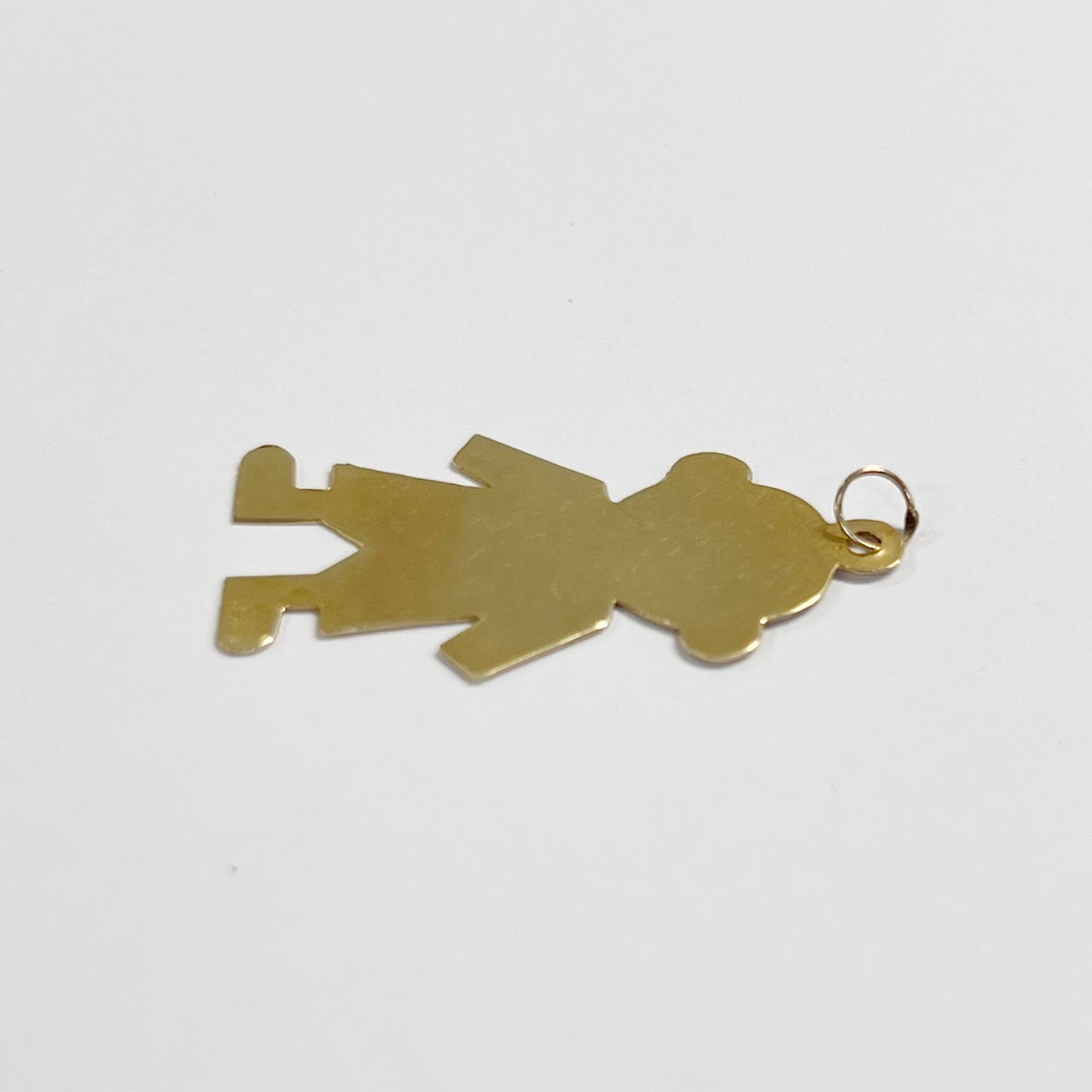 14K Figural Cutout Charm