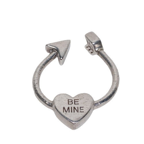 Tiffany & Co. Sterling Silver 'Vintage 'Be Mine' Key Fob