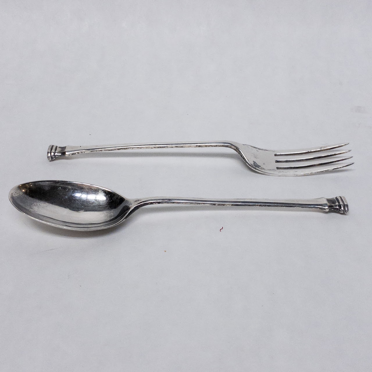 Sterling Silver Fork & Spoon Set