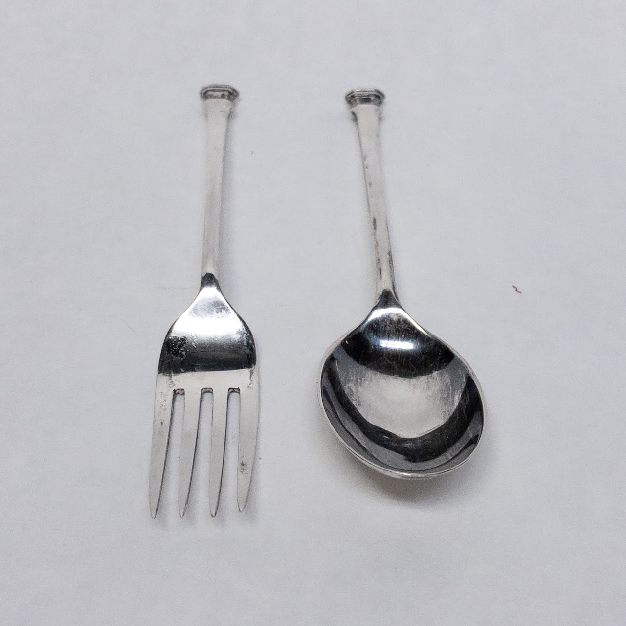 Sterling Silver Fork & Spoon Set