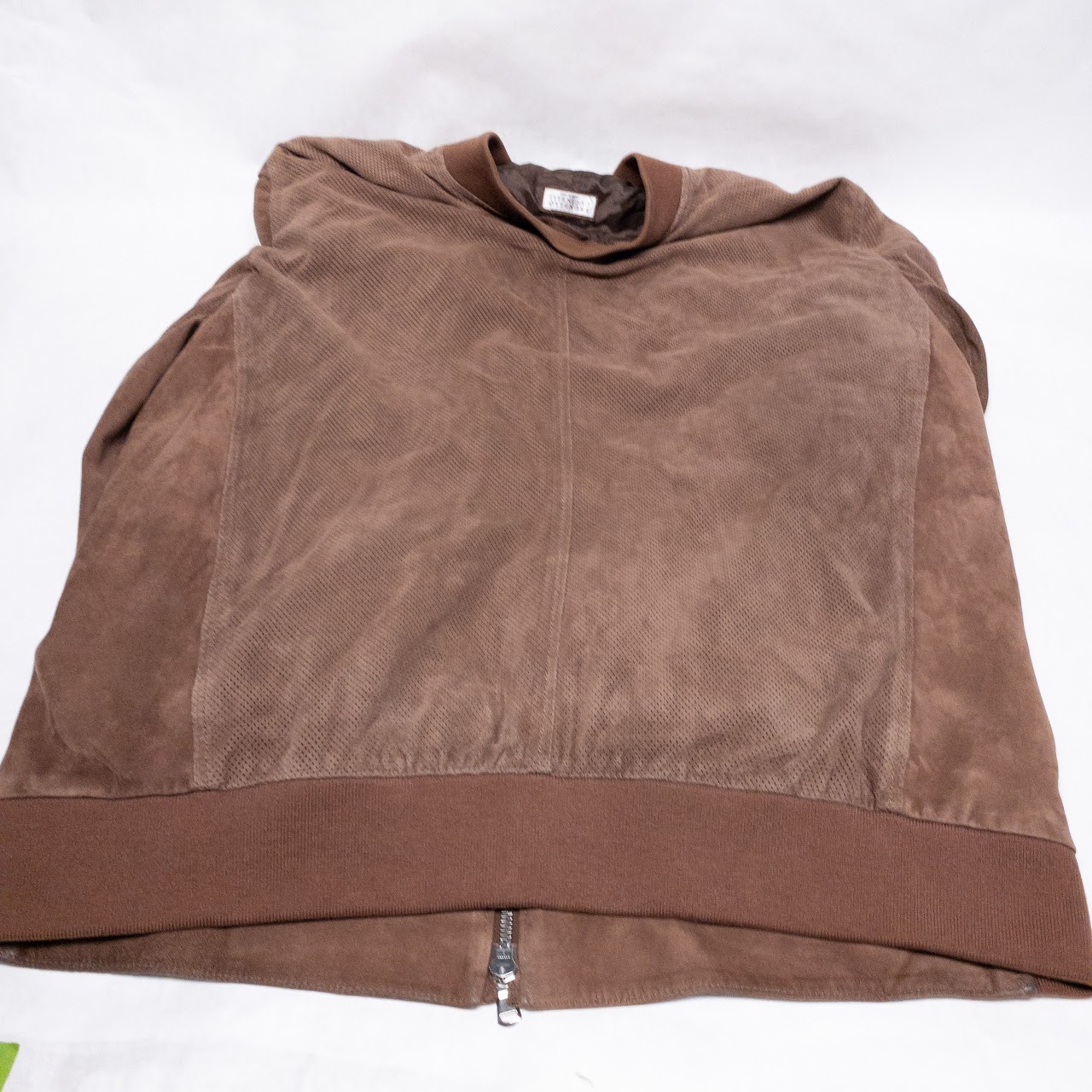 Brunello Cucinelli Suede Bomber Jacket