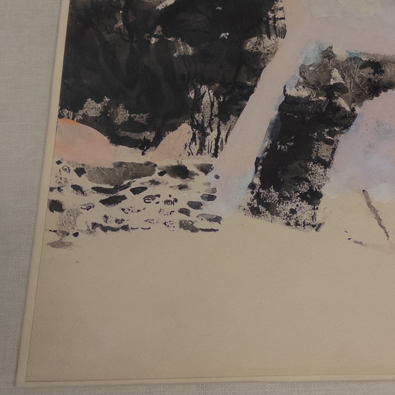 Willy Mucha Abstract Expressionist Painting