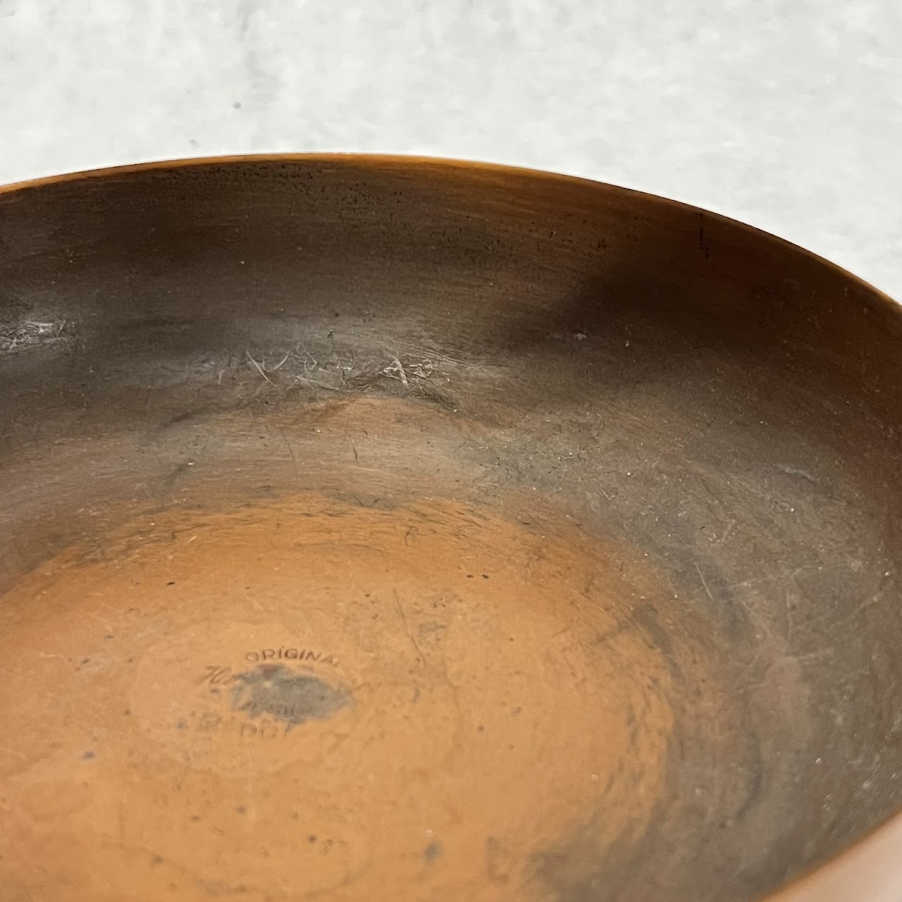 Francisco (Frank) Rebajes Mid-Century Copper Bowl