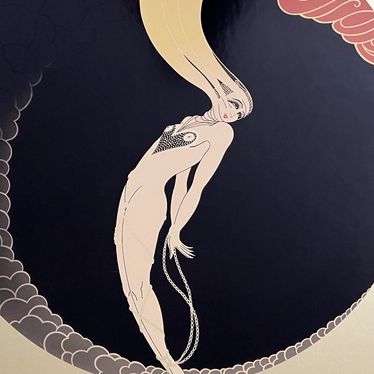 Erté 'L'Amour' Poster by Mirage Editions for Grosvernor Gallery London